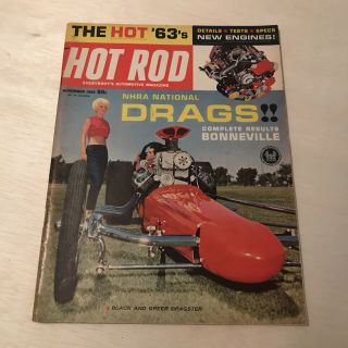 Vintage Hot Rod November 1962 Nhra Nationals,  Big Bore Bsa,  Bonneville Nationals