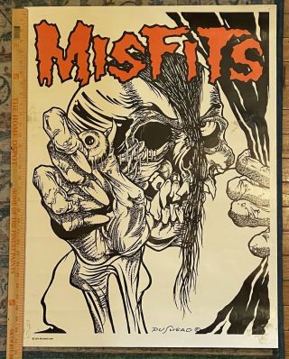 Misfits Pushead Poster Vintage