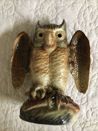 Vintage Owl Tv Lamp By Texans Inc