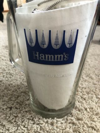 Vintage Hamms Beer Pitcher 2
