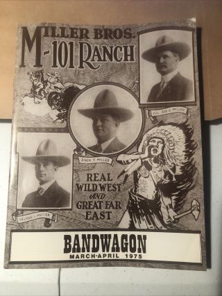 101 Ranch Miller Bros 1975 Program