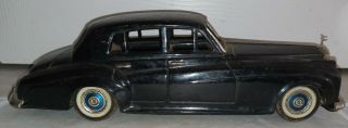 Vintage Bandai Tin - Friction Rolls Royce Silver Cloud Sedan