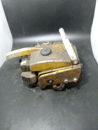 Vintage Lancaster Pump Co Chainsaw Chrysler Engine Hartford Wi 50004 Power Head