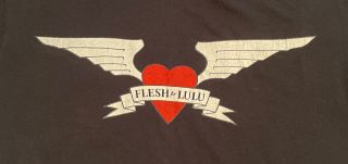 Flesh For Lulu Vintage Authentic Concert Shirt 1988 Long Live The Flesh Tour 2