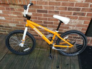 Vintage Bmx Lil Bronco Orange Se Racing Bike