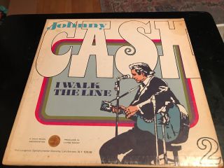 Johnny Cash Vol.  2 - I Walk The Line - Vintage Vinyl Lp