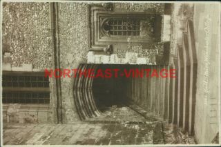 Hall Stairs Winchester College Vintage Postcard Postmark 1928