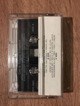 Vintage BIG YOUTH Cassette Tape LIVE AT REGGAE SUNSPLASH 2