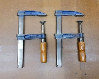 Vintage Tools Richa Heavy Duty Bar Clamp Set Machinist Woodworking Tool ☆usa