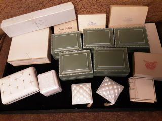 Vintage Ring Boxes From Jewelers Plus Other Misc Vintage Boxes