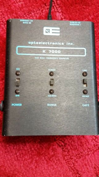Vintage Optoelectronics Frequency Counter K 7000