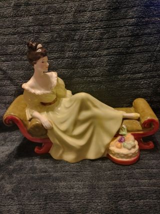 Vintage Royal Doulton " At Ease " Figurine 1972 Bone China Made In England