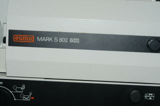 Vintage Projector Eumig Mark S 802 Super8 Single8 Made Austria