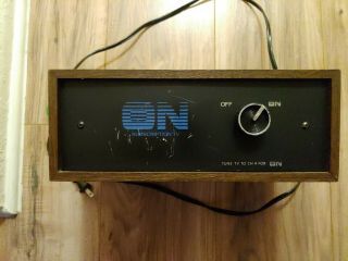 Vintage 1980s On - Tv Subscription Uhf Tv Converter Box