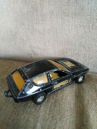 Corgi 1/36 (5”) Lotus Elite Black ‘team Car 7’ Diecast Toy Racing Vintage