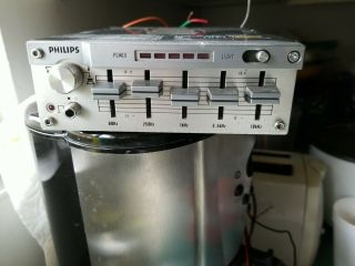 Philips Hi - Fi 120 Watt Vintage Car Stereo Equalizer Booster
