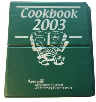 Vtg Mckennan Hospital Sioux Falls Sd Cookbook Employee University Health Center