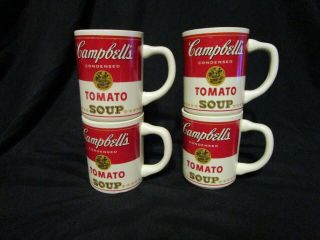 Set Of 4 Vintage Campbell 