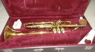 Vintage King Tempo Ii 601 Trumpet In Hard Case
