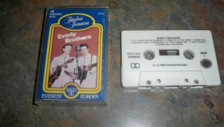 Everly Brothers 16 Hits Vintage Audio Tape Cassette