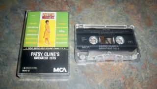 Patsy Cline Greatest Hits Vintage Audio Tape Cassette