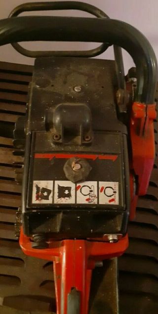 VINTAGE COLLECTIBLE JONSEREDS 52E CHAINSAW power head 2