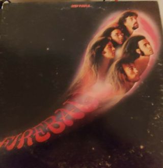 Deep Purple Fireball Vinyl Lp Warner Brothers.  Vintage