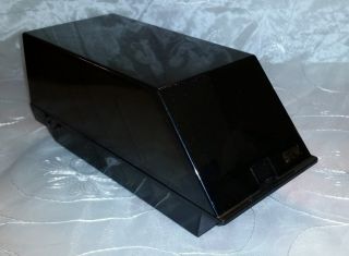 Vtg Plastic Srw 3.  5 " Floppy Diskette Tray /storage Box / Case - Smoke Lid Vguvc