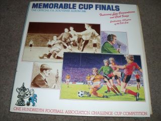 Vintage Memorable Cup Finals The Official Fa Souvenir Album 1981 Cbs Records