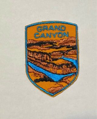 Vintage Grand Canyon Souvenir Embroidered Patch Badge