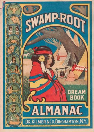 1934 Swamp Root Almanac & Dream Book Belt 