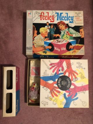 Feeley Meeley Game Vintage Milton Bradley Box {bc}.  1967