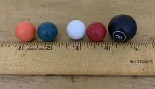 Beat The 8 Eight Ball Vintage Game By Ideal - Parts Balls