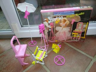 Vintage Barbie Dance Magic Photo Studio Mattel Sindy No: 7423 Not Complete 1989
