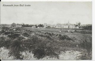 Vintage Postcard,  Alnmouth From The Golf Links,  Northumberland
