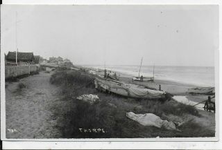 Rare Vintage Postcard,  Fishing Boats At Thorpe,  Southend,  Essex,  Rp