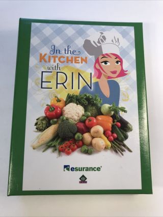 Erin Esurance Cartoon Cookbook Insurance Sioux Falls South Dakota Vtg Recipe