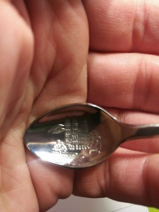 Vintage Rolex Bucherer of Switzerland Zurich Collector Souvenir Spoon. 3