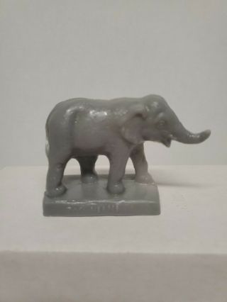 Mold - A - Rama Florida Elephant Blow - Molded Toy Souvenir Broken