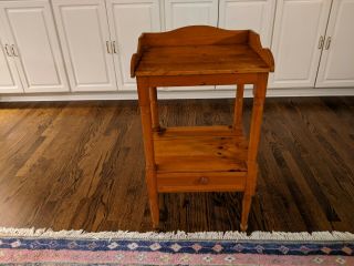 Antique Night Stand Bedside Table