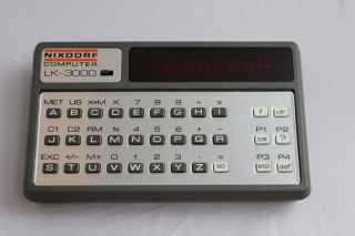 Vintage Nixdorf Computer Lk - 3000 With English - German Cartridge