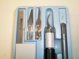 Vintage X - ACTO Carving Knife Set - Plastic Case 2