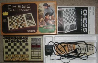 Vintage Fidelity Electronics Chess Challenger 7 Complete Box Inserts