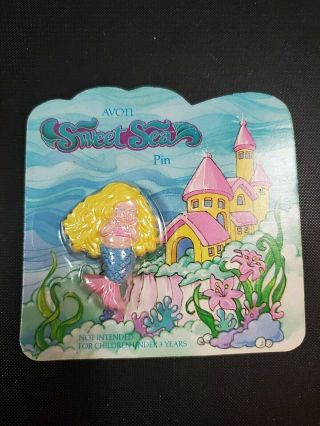 Vintage 1986 Avon Sweet Sea Mermaid Pin