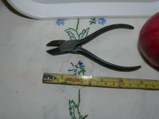 Vintage Lindstrom 5 Inche Small Side Cutters Made In Sweden