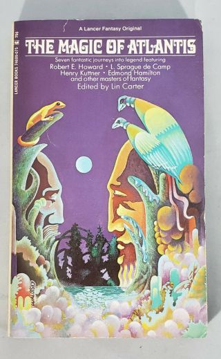 The Magic Of Atlantis Fantasy Vintage De Camp Kuttner Hamilton Lin Carter 1970