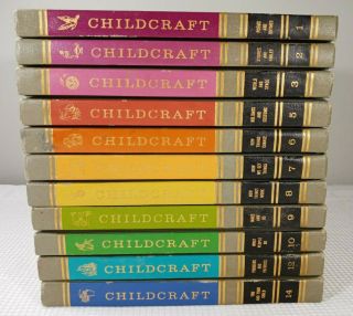 Vintage 1964 Childcraft The How And Why Library 11 Volume Set Missing 4 - 11 - 13 - 15