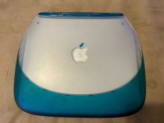 Apple iBook G3 Clamshell PowerPC Blueberry Vintage 2