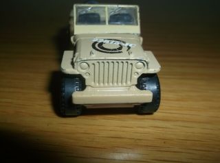 Vintage Matchbox Army Jeep,  Willy ' s,  MB784 2