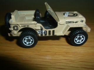 Vintage Matchbox Army Jeep,  Willy ' s,  MB784 3